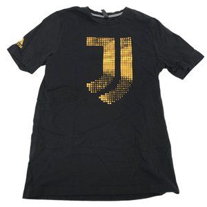 adidas Kids XL Black & Gold Short Sleeve T-Shirt - Lint on Exterior